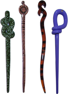 

AARUJ combo of juda sticks Bun Stick(Multicolor)