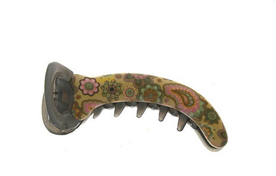 

Anuradha Art Jewellery Clip Banana Clip(Grey)