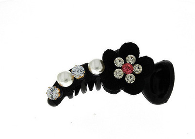 

Anuradha Art Jewellery Clip Banana Clip(Black)