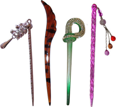 

MOHINI combo of juda sticks Bun Stick(Multicolor)