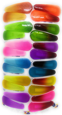 

Khubsurat Tic-Tac Hair Clips for Kids, 12 Pairs (24 Pcs), Mix Color Tic Tac Clip(Multicolor)