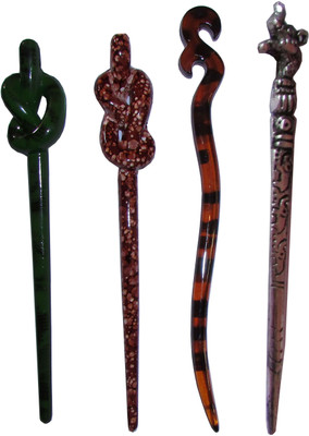

PIKU combo of juda sticks Bun Stick(Multicolor)