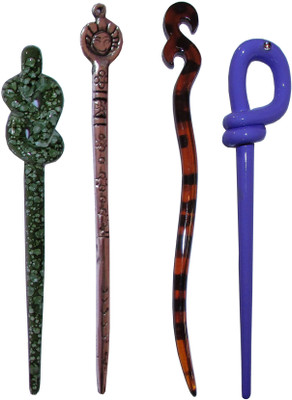 

PIKU combo of juda sticks Bun Stick(Multicolor)
