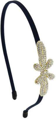 

Anuradha Art Jewellery Hair Band Hair Band(Gold, Black)