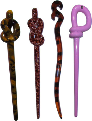 

OOPI combo of juda sticks Bun Stick(Multicolor)