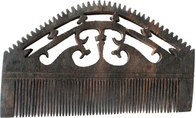 

Be You Amazing Vintage Look Designer Hand Carved Sheesham Wooden Hair Comb (Kanghi)