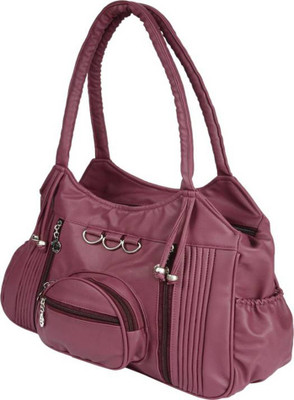 

Mukul Collection Shoulder Bag(Purple)