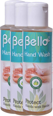 

Bello Hand Wash 120 ml Pack of 3(360 ml, Bottle, Pack of 3)
