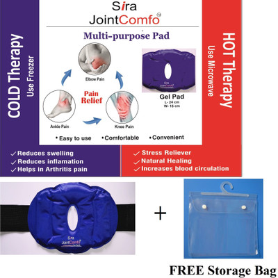 

Sira JointComfo Elbow, Ankle Pain Relief Pad Hot & Cold Pad Pack(Blue)