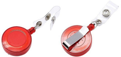 

Aumni Crafts Plastic ID Badge Reel(Pack of 3)