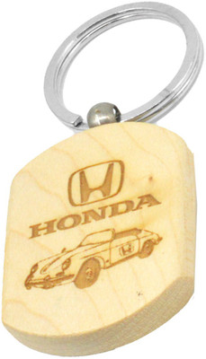 

Faynci Honda Engraved Handcrafted Wooden Key Chain