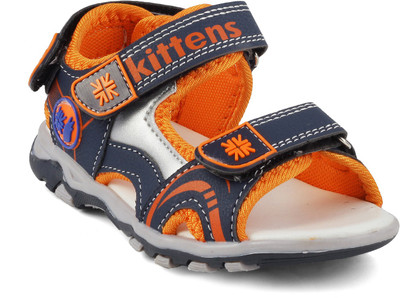

KITTENS Boys Velcro Flats(Blue, Navy