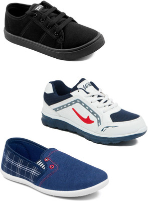 

Asian Boys Lace Running Shoes(Multicolor