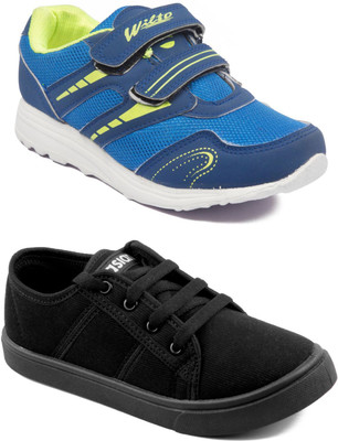 

Asian Boys Lace Running Shoes(Multicolor
