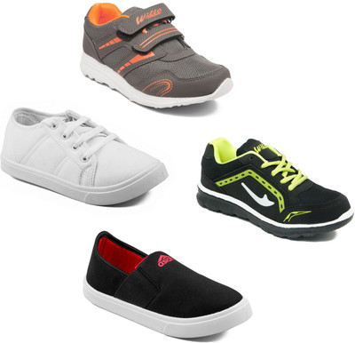 

Asian Boys Lace Running Shoes(Multicolor
