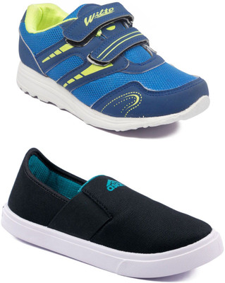 

Asian Boys Lace Running Shoes(Multicolor