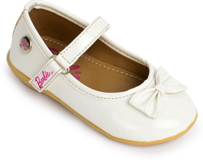 

Barbie Girls Velcro Ballerinas(White
