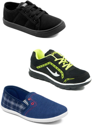 

Asian Boys Lace Running Shoes(Multicolor