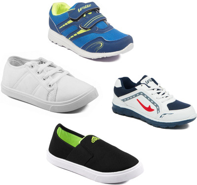 

Asian Boys Lace Running Shoes(Multicolor