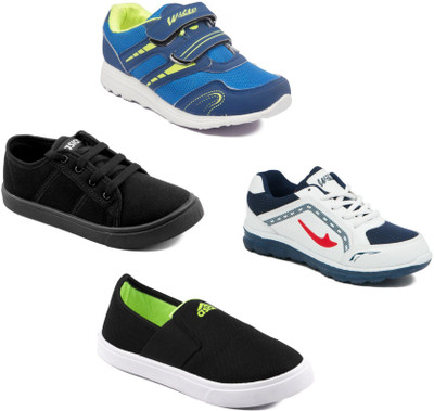 

Asian Boys Lace Running Shoes(Multicolor