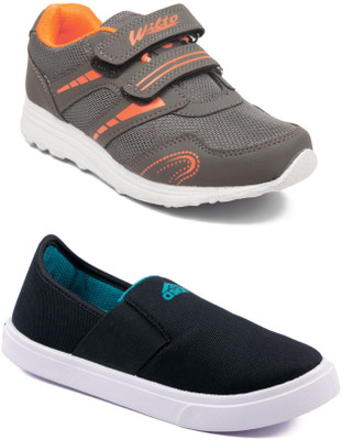 

Asian Boys Lace Running Shoes(Multicolor