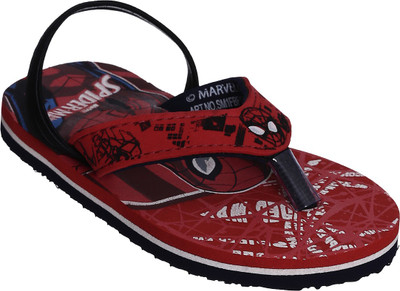

Spiderman Boys Slip On Slipper Flip Flop(Red, Red/navy