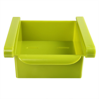 

Bluzon Fridge Storage Rack / Stationary Box Plastic Kitchen Rack(Green)