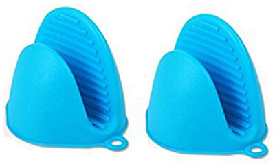 

SYGA silicone pot holder Syga Set Of 2 Silicone Pinch Grip Mitten Oven Mitt Gripper Grip Kitchen Potholder Utensil Tool(Blue) Blue Kitchen Tool Set(Blue)
