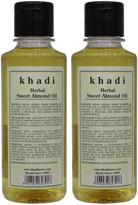 

Khadi Herbal Sweet Almond Oil(420 ml)