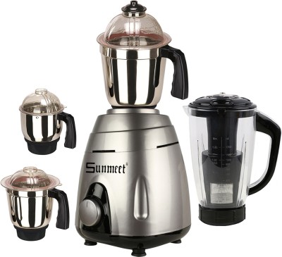 

Sunmeet SM_VGuard_Grey_MG17-MA-20 1000 W Juicer Mixer Grinder(Metallic Grey, 4 Jars)