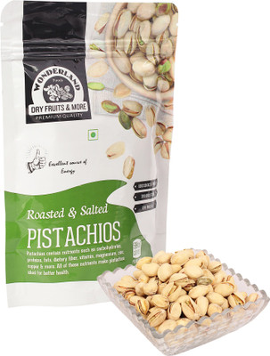 

Wonderland Jumbo Roasted & Salted Pistachios(200 g, Pouch)