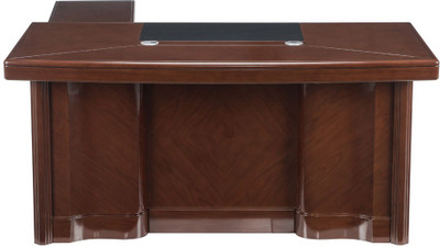 Durian MERIDIAN/B Engineered Wood Office Table(Free Standing, Finish Color - WALNUT)