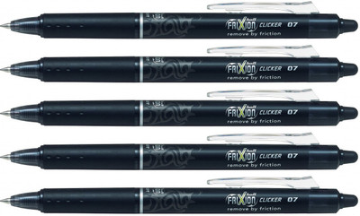 

Pilot Frixion Clicker Roller Ball Pen(Pack of 5)