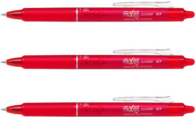 

Pilot Frixion Clicker Roller Ball Pen(Pack of 3)