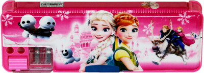 

Toys Factory Plastic Printed Art Plastic Pencil Box(Set of 1, Multicolor)