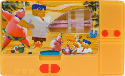 

Aarvi Bob Catton Character Print Art Plastic Pencil Box(Set of 1, Yellow)