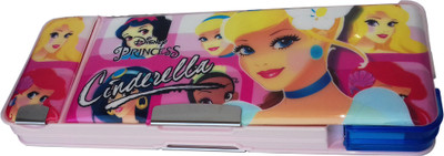 

kidoz kingdom CINDERELLA DISNEY PRINCESS Art Plastic Pencil Box(Set of 1, Multicolor)