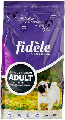 

fidele Fidele Adult Small & Medium 1 Kg Chicken, Rice 1 kg Dry Dog Food