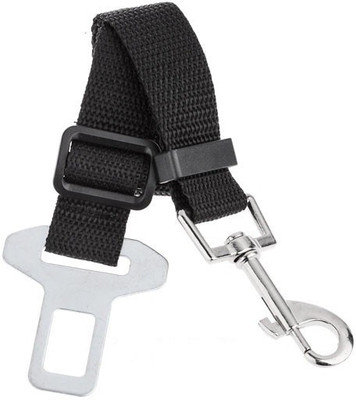 

ACUTAS Dog Adjustable Car Safety Seat Belt 70 cm Dog Strap Leash(Black)