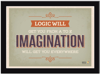 

Imagination Paper Print(11.69 inch X 8.27 inch, Framed)