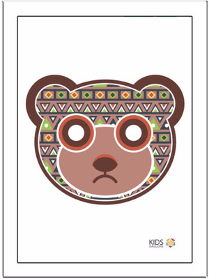 

Bear-Brown Paper Print(11.69 inch X 8.27 inch, Framed)