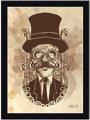 

Vintage-Man Paper Print(11.69 inch X 8.27 inch, Framed)