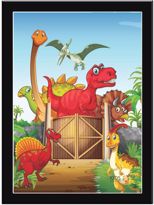 

Dinasour-2 Paper Print(11.69 inch X 8.27 inch, Framed)