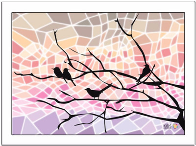 

Birds-Picture-2 Paper Print(8.27 inch X 11.69 inch, Framed)