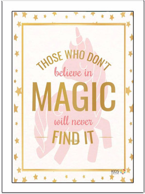 

Magic Paper Print(11.69 inch X 8.27 inch, Framed)