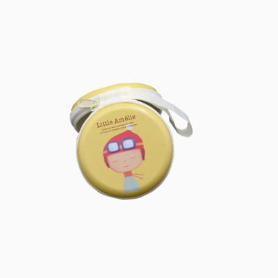 

clothi fashion Cartoon Earphone Yellow Bag Coin Purse Potli(Yellow)