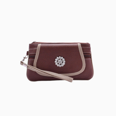 

clothi fashion Women Brown Pouch Potli Purse Potli(Brown)