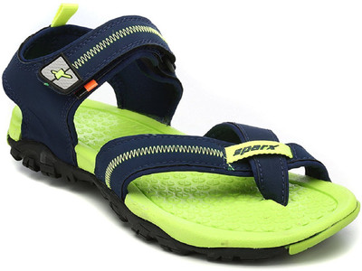 SPARX Men Blue Sandals on Flipkart 