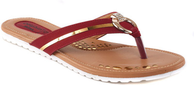 

Dolphin Miles Women Maroon Flats