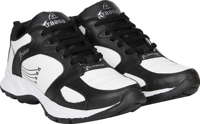 

Kraasa Running Shoes For Men(Black, White